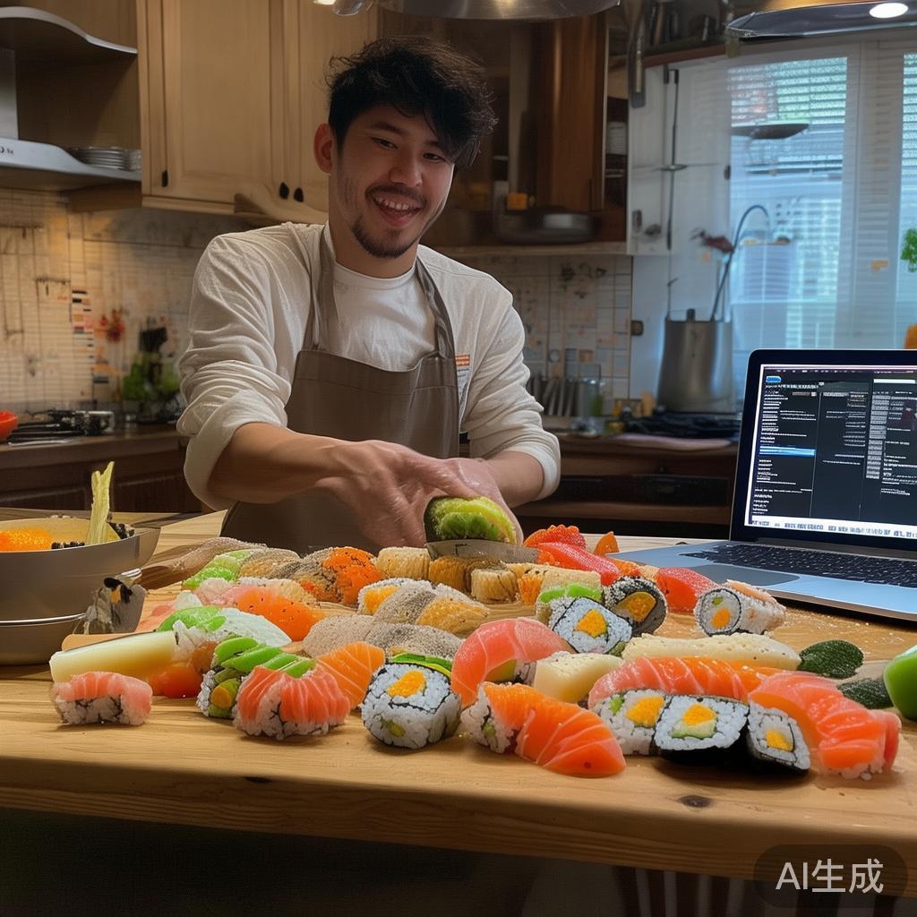 在家做寿司也能火?揭秘自媒体创作者的获客秘籍! - 快讯网 - 分享生活资讯热点话题综合门户网www.yaqiju.com